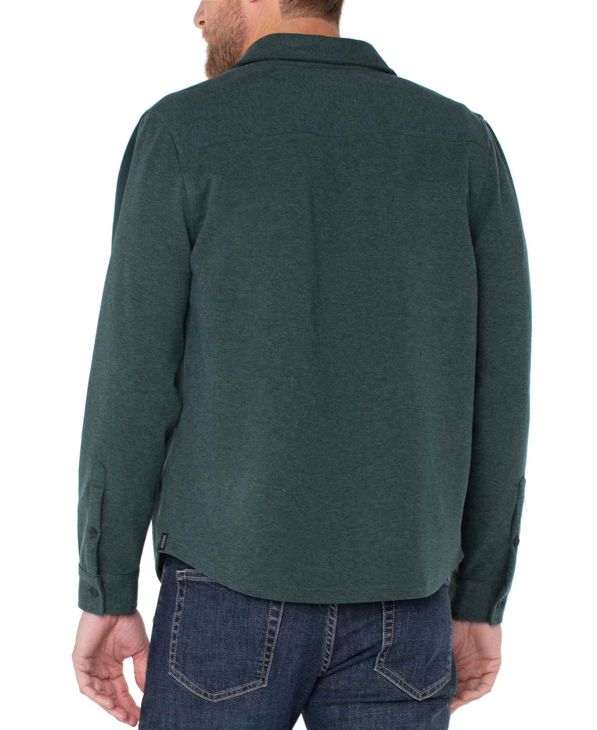 Liverpool Los Angeles Men's Knit Long-Sleeve Shirt