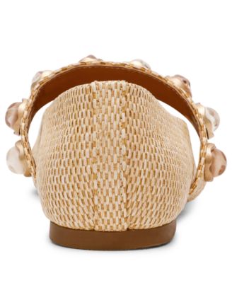 Women's Mission Embellished Buckle Strap Mary Jane Flats