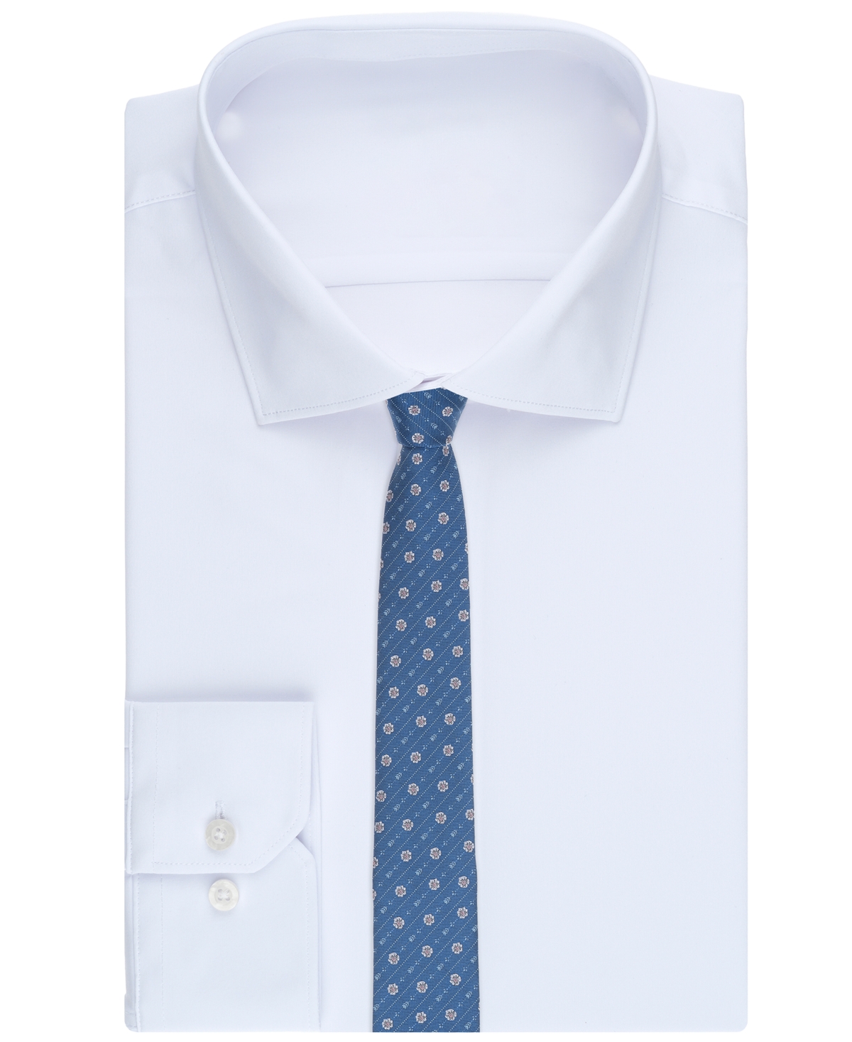 Bar Iii Men's Islington Stripe Tie, Macy's Exclusive In Blue