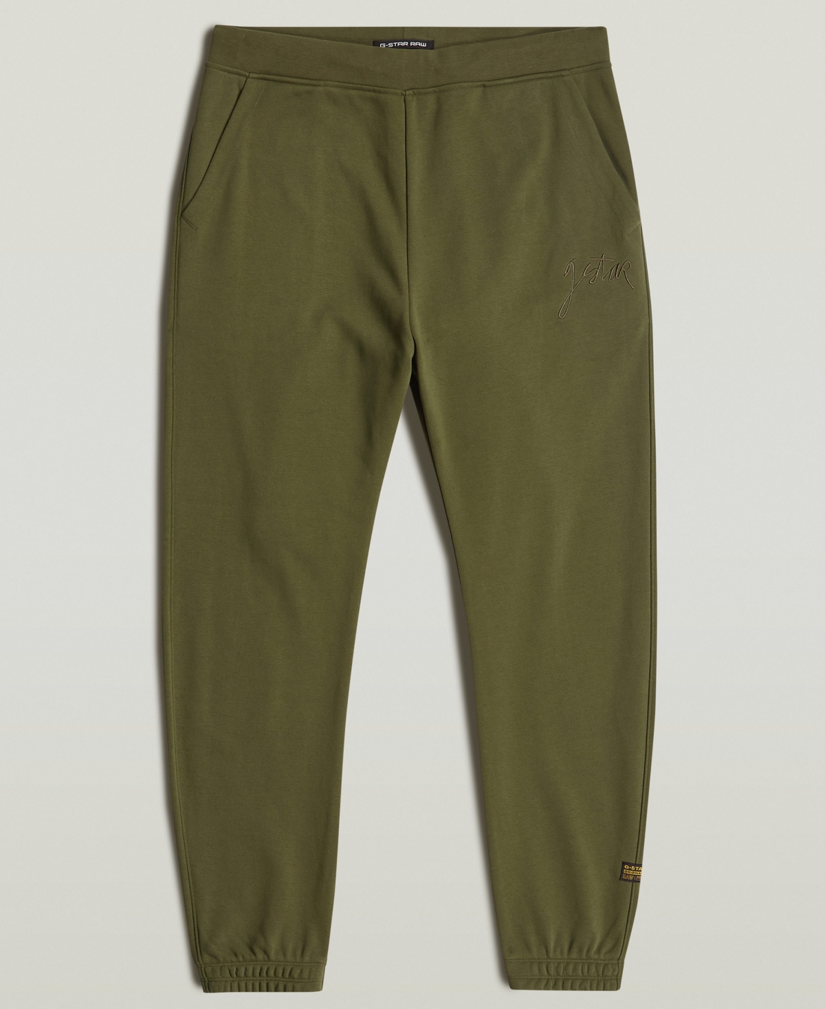 G-Star Raw Men's Script Mid-Waist Sweater Pants