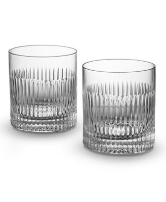 Philip Whitney - Apex Double Old-Fashioned Glass, Set of 2