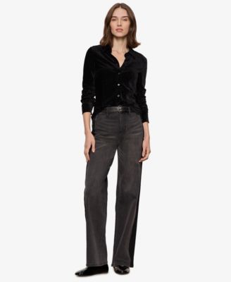 Women's Fitted Button Down Top