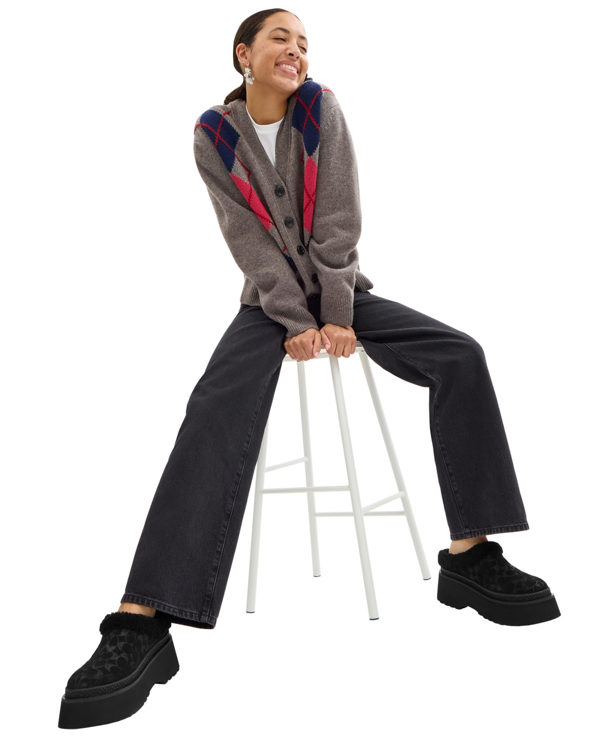 Coach Women's Cecelia Slip-On Platform Clogs