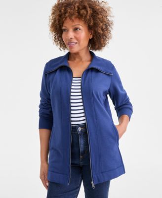 Women's Zip-Front Fleece Tunic