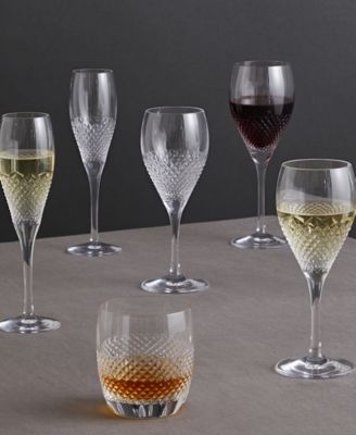 Diamond Mosaic Goblet, Set of 2