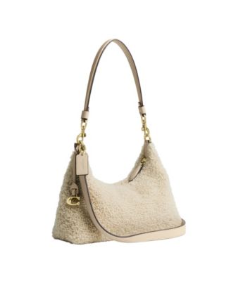 Juliet Small Shearling Shoulder Bag 25
