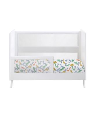 Cotton Percale Fitted Sheet, For 52" x 28"/132 x 71 cm Crib & Toddler Bed Mattress (2-Pack)