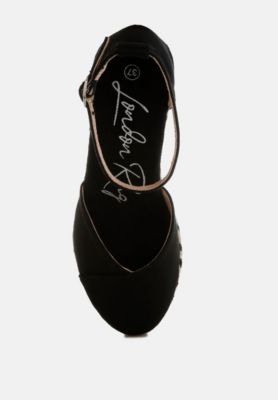 Womens Sorcruz Wedge Heel Espadrilles Sandals