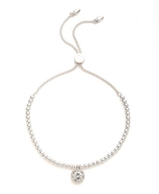 Lauren Ralph Lauren - Glass Stone Pave Beaded Slider Bracelet