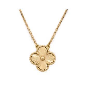 Vintage Alhambra Pendant Necklace