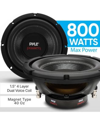 800W 8" Dual Voice Coil Subwoofer