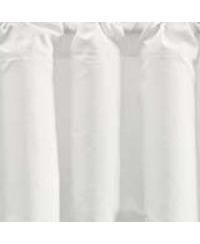 Ellis Stacey 3" Rod Pocket High Quality Fabric Solid Color Window Lined Filler Valance 42"x13" Ice Cream