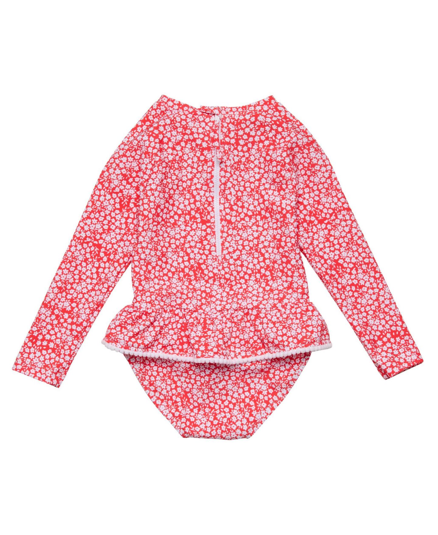 Юбка Snapper Rock Ditsy Bloom Skirt Surf Suit для девочек-малышей, цвет: Красный — фото 3