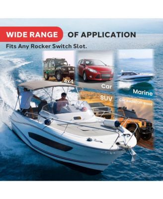 Wireless BT Audio Controller - Waterproof Marine Receiver for Car, Truck, Boat, 4x4, PowerSport Vehicles