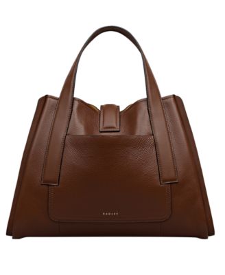 Sloane Mews Medium Zip Top Grab Satchel Bag