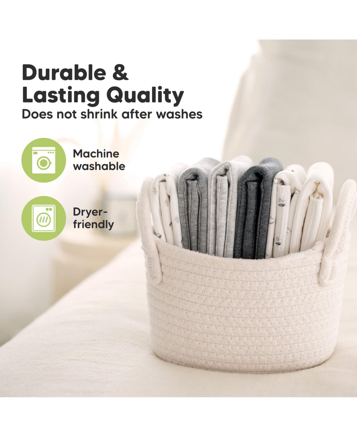 KeaBabies 6pk Shea Baby Burp Cloths for Boys and Girls, Burping Babies, Newborn