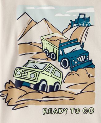 Boys' Toddler 2T-5T Graphic Long-Sleeve T-Shirt