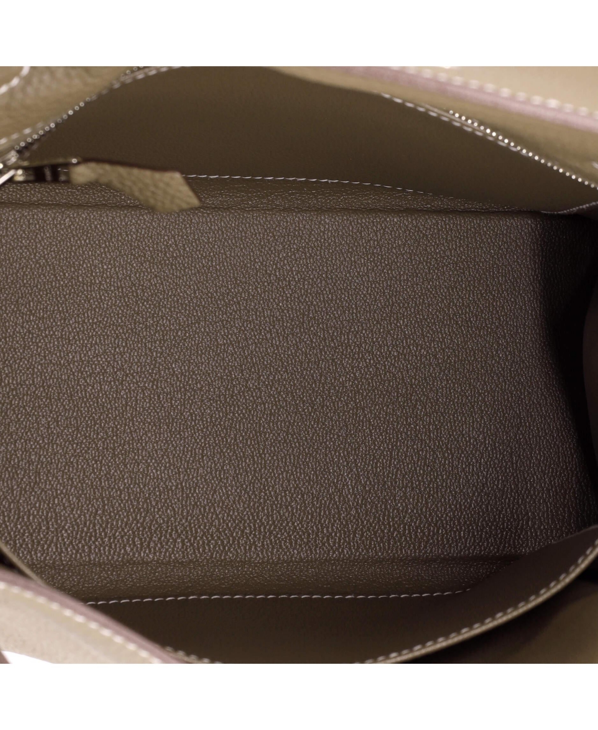 Pre-Owned Hermes Kelly 25 Handbag Togo with Palladium Hardware