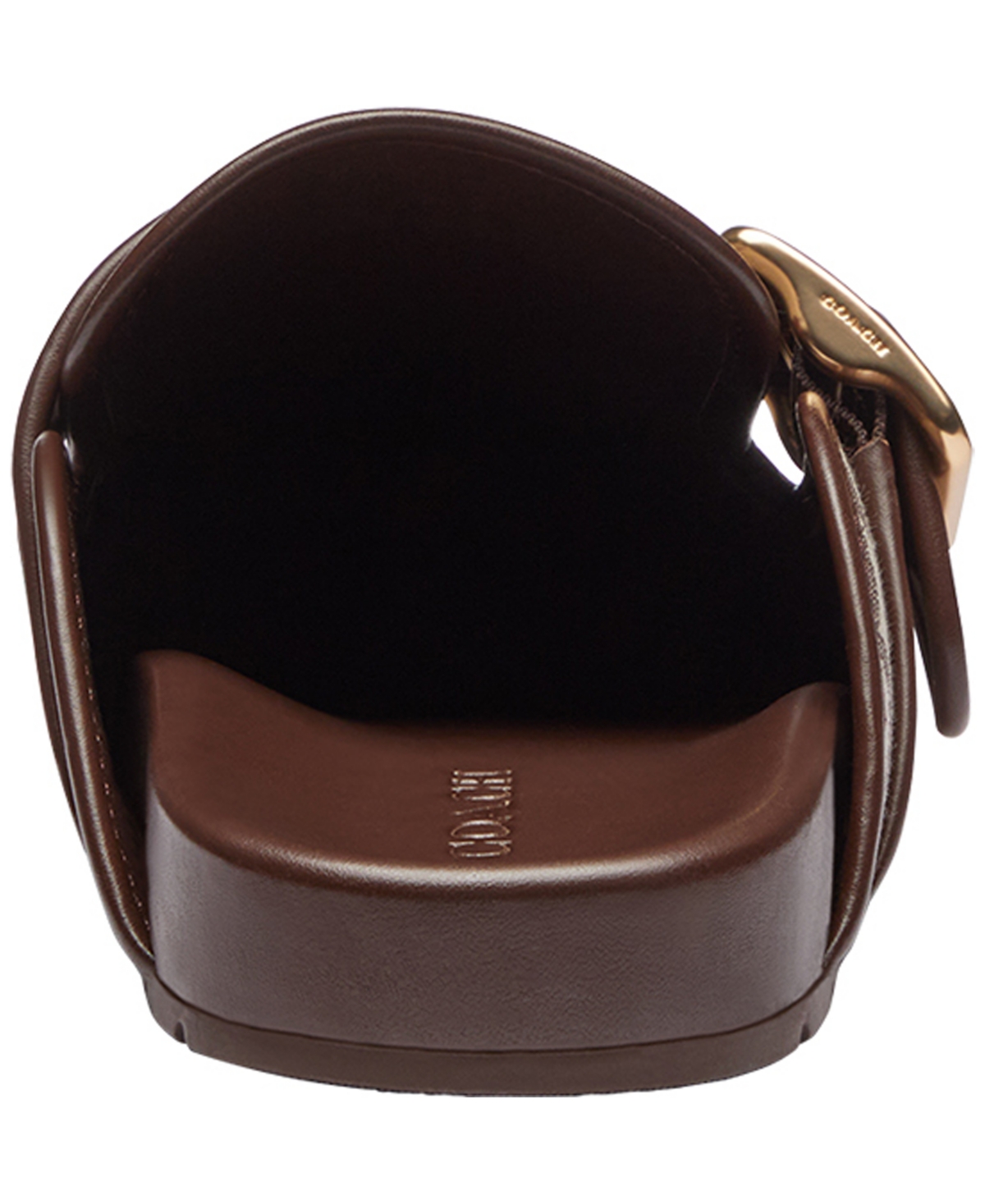 Coach Women's Signature Jacquard Round Toe Archival Buckle Clogs