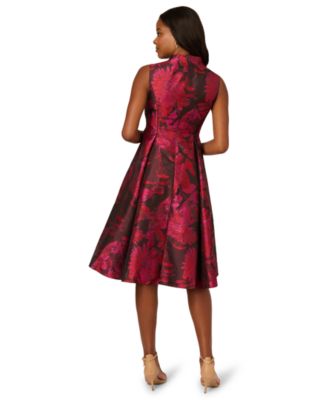 Women's Sleeveless Mock Neck Dress