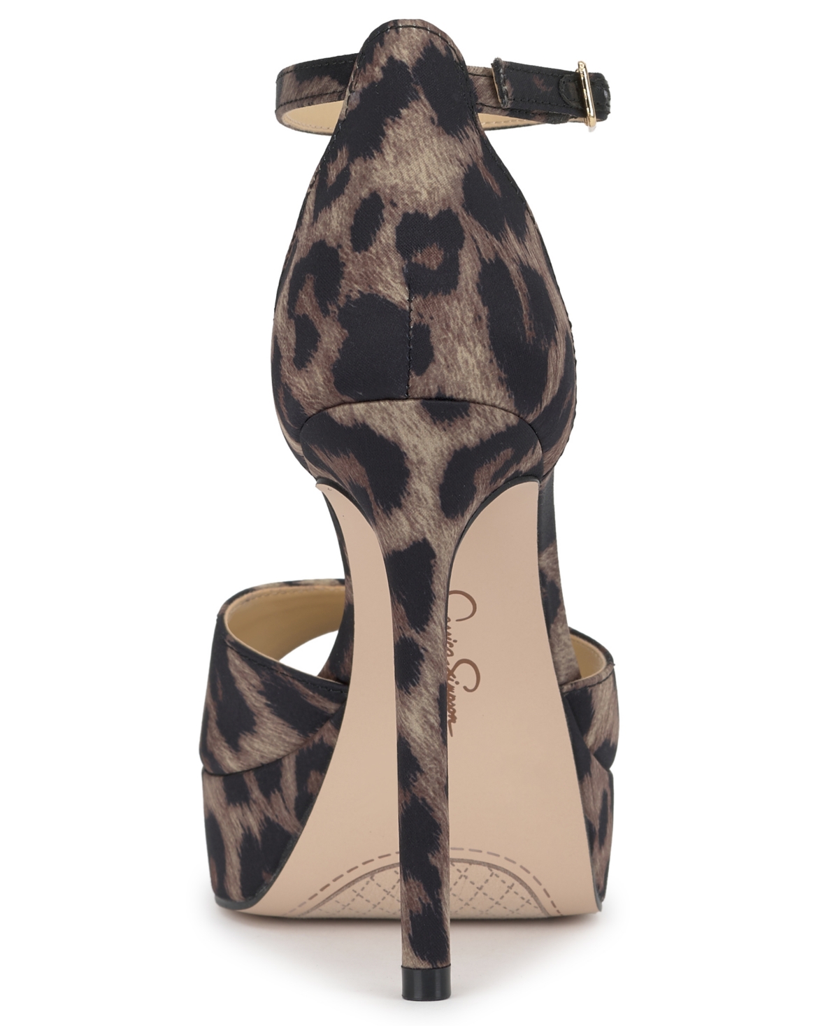 Jessica Simpson Sohilea Ankle Strap Platform Sandal In Black