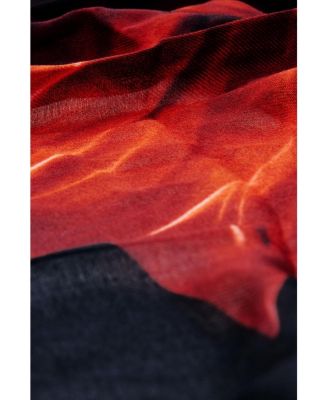 Women's Rectangular floral scarf