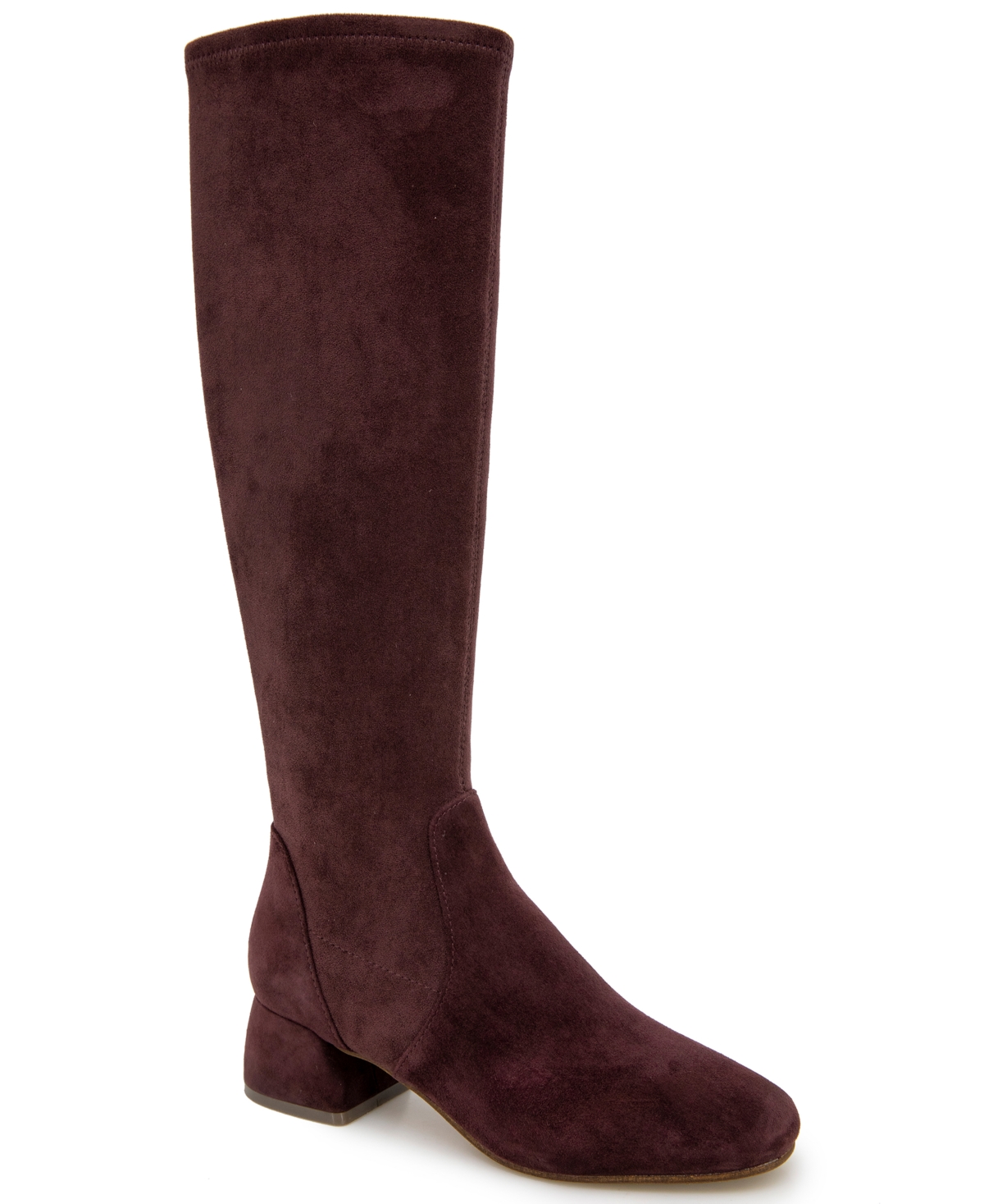 Gentle Souls Women's Emily Stretch Boots In Burgundy