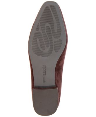 Women's Hanette Square Toe Suede Flats