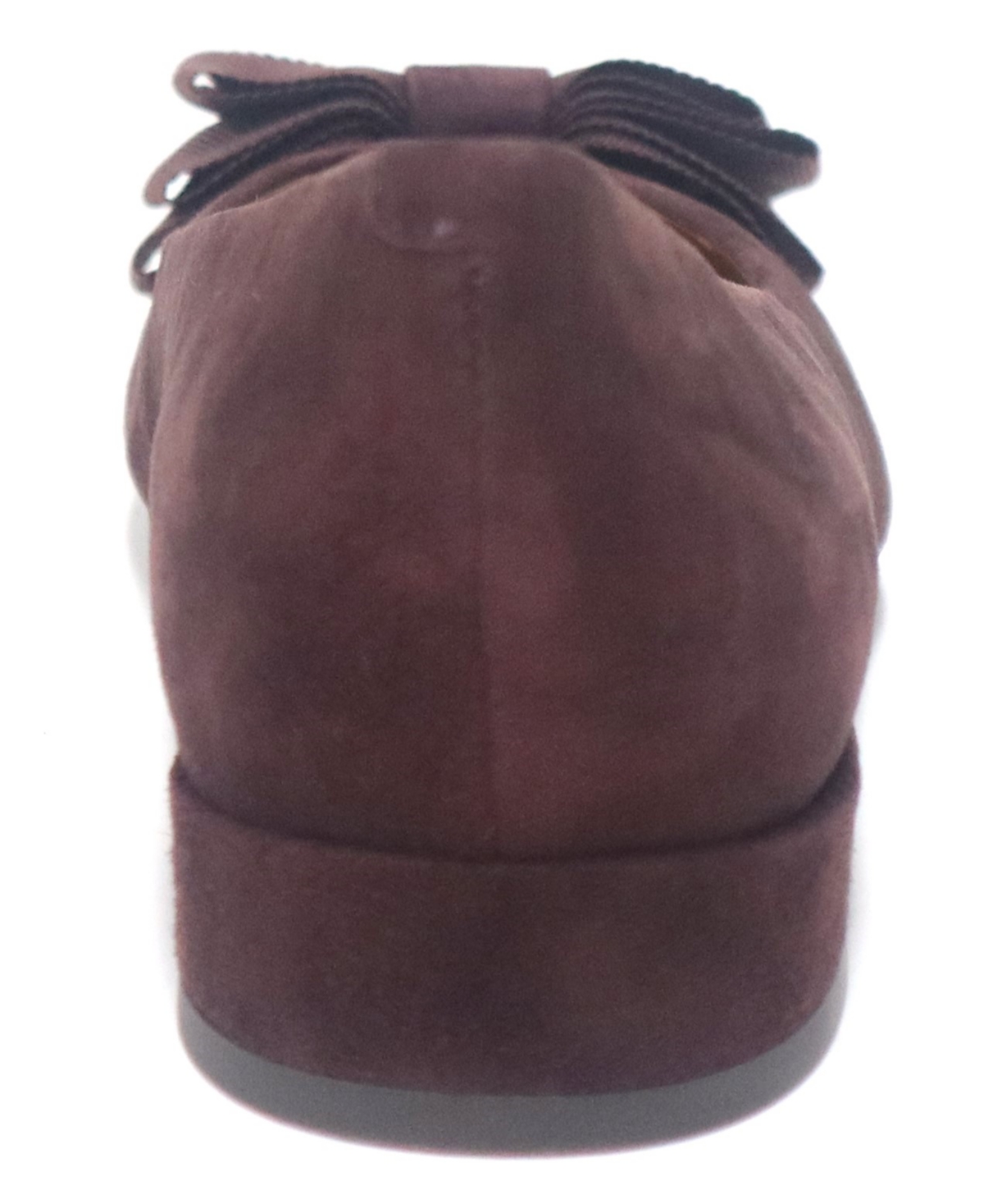 Gentle Souls Women's Atlas Almond Toe Flats In Burgundy