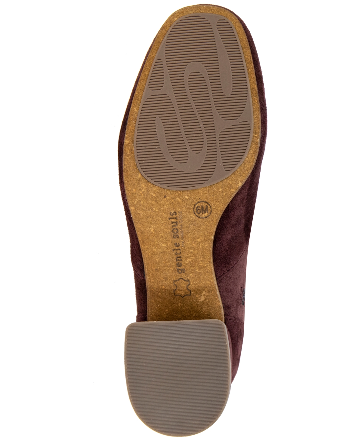 Gentle Souls Women's Emily Stretch Boots In Burgundy