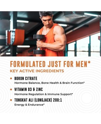 Boron Supplement For Men With Tongkat Ali, 60ct