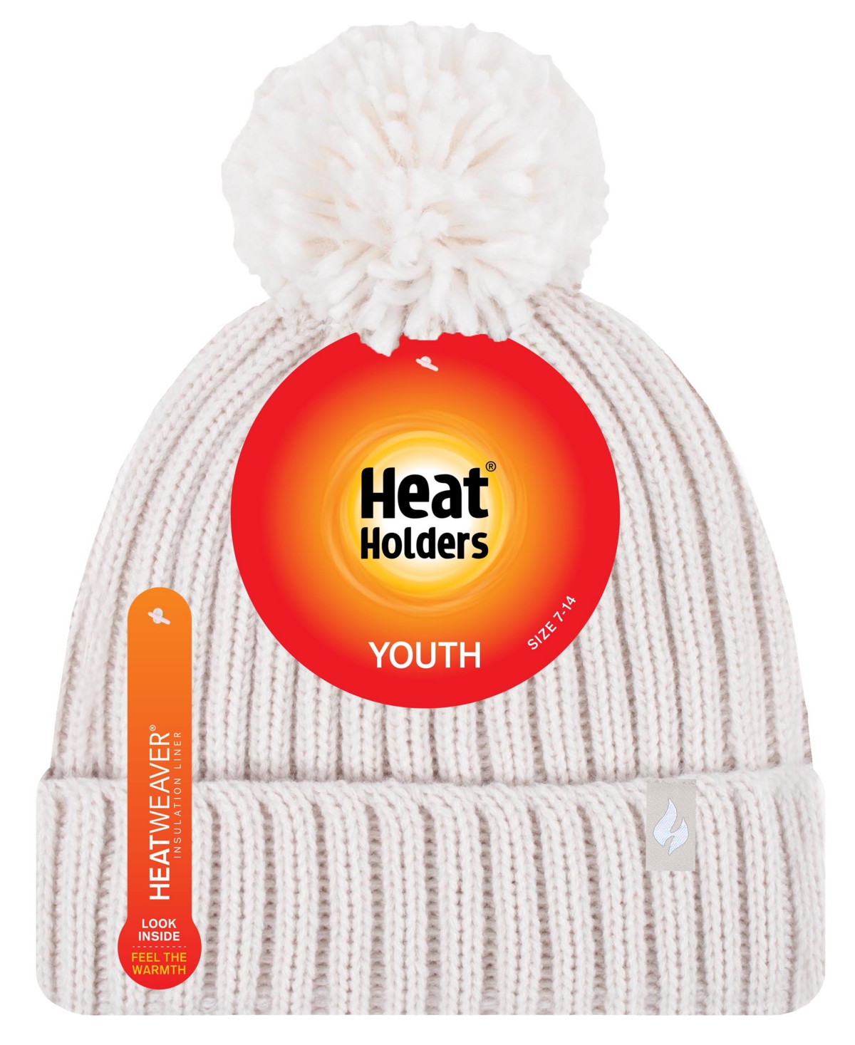 Heat Holders Girls 7-14 Enchanted Forest Hat In White