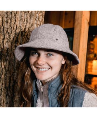Women's Fleece Lined Maple Bucket hat