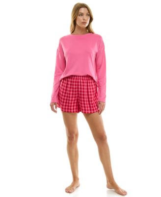 Women's Flannel Boxer Short