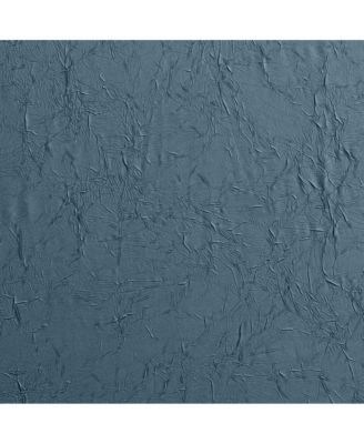 Portland Crushed Taffeta Rod Pocket Tailored Panel - 48x84", Blue