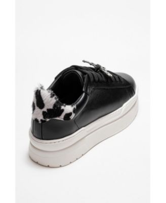 Laren Leather Buckle Sneakers (Women)