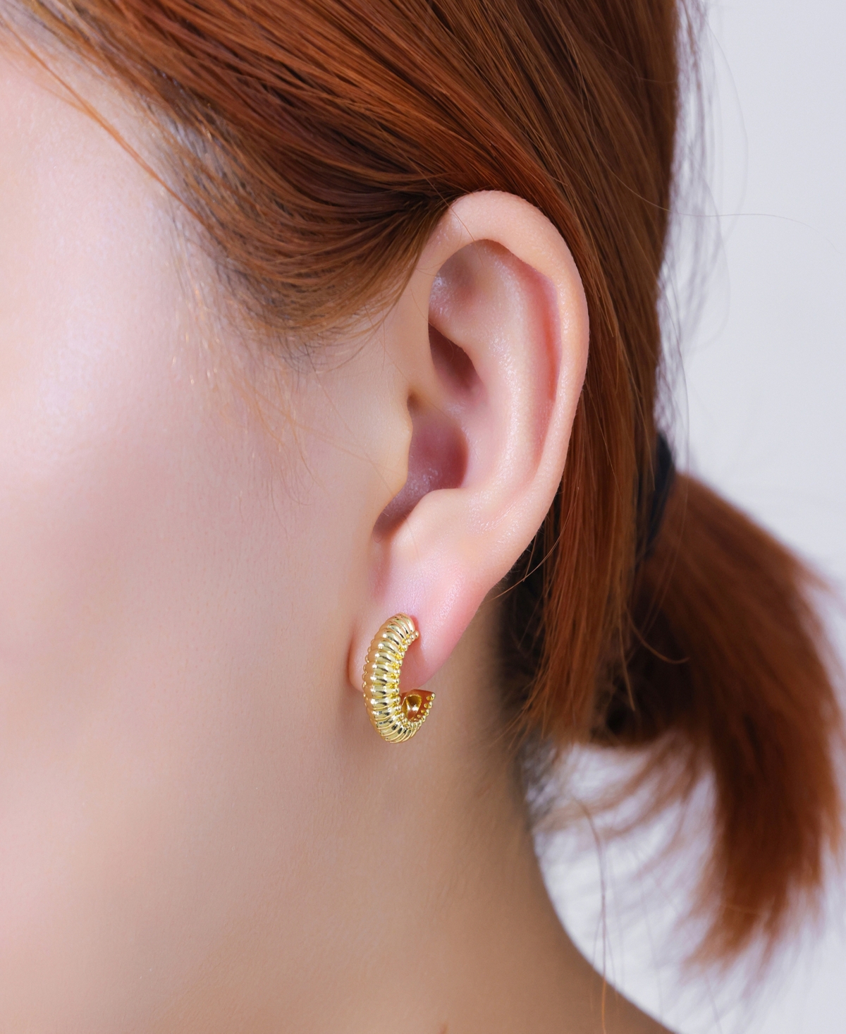 Unwritten Cubic Zirconia And Crystal Clover Stud And Hoop Earring Set