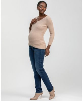 Maternity Cool Girl Stretch Denim Jeans