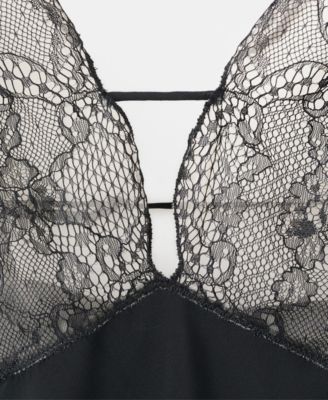 Women's Lace Combo Bodysuit