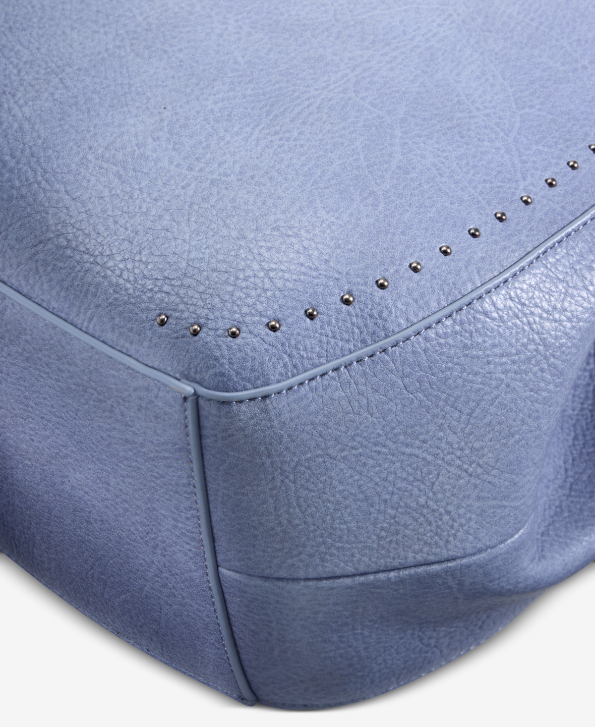 Style & Co Medium Studded Four Poster Tote Bag, Macy's Exclusive In Gray