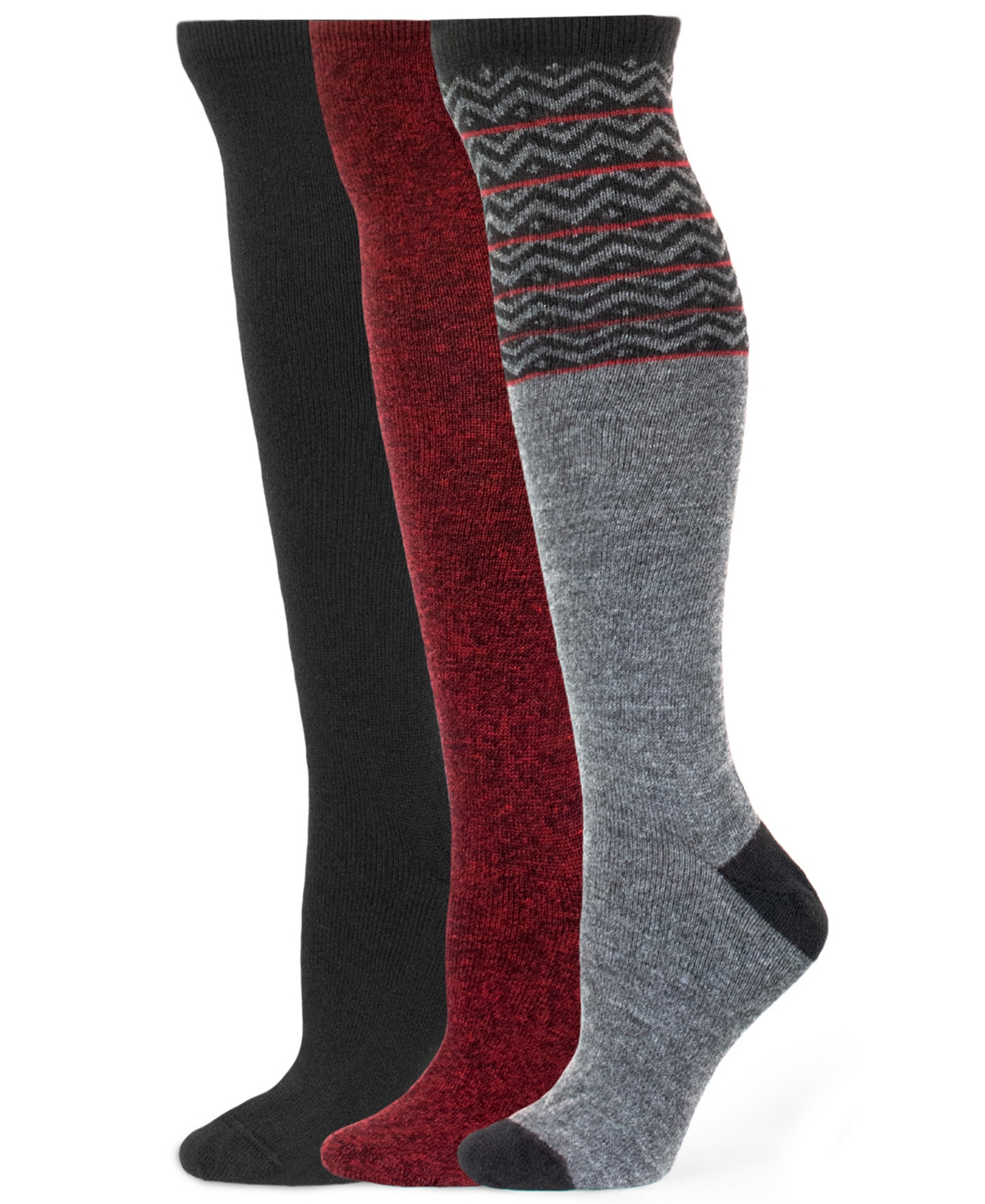Hue Women's 3-pack Over-the-knee Boot Socks