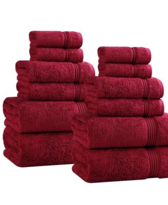 Egyptian Cotton 12-Pc. Towel Set