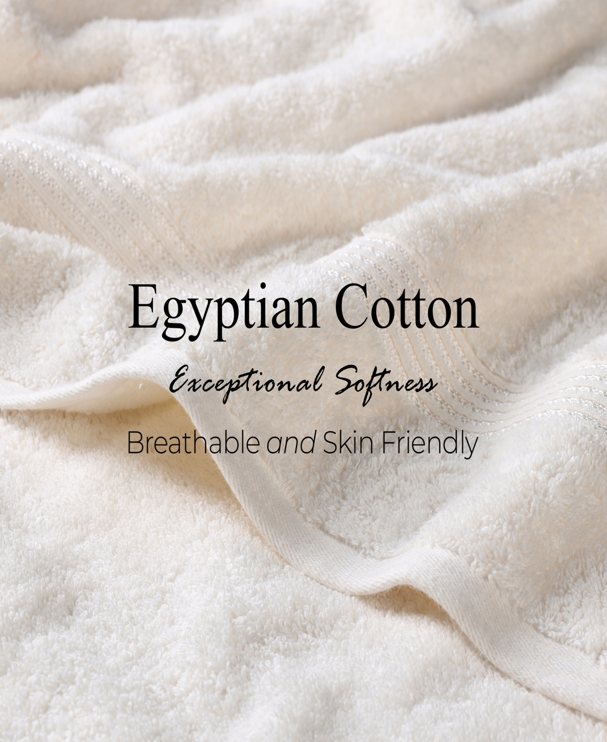 Superior Egyptian Cotton Bath Towel, Set Of 2 In Neutral