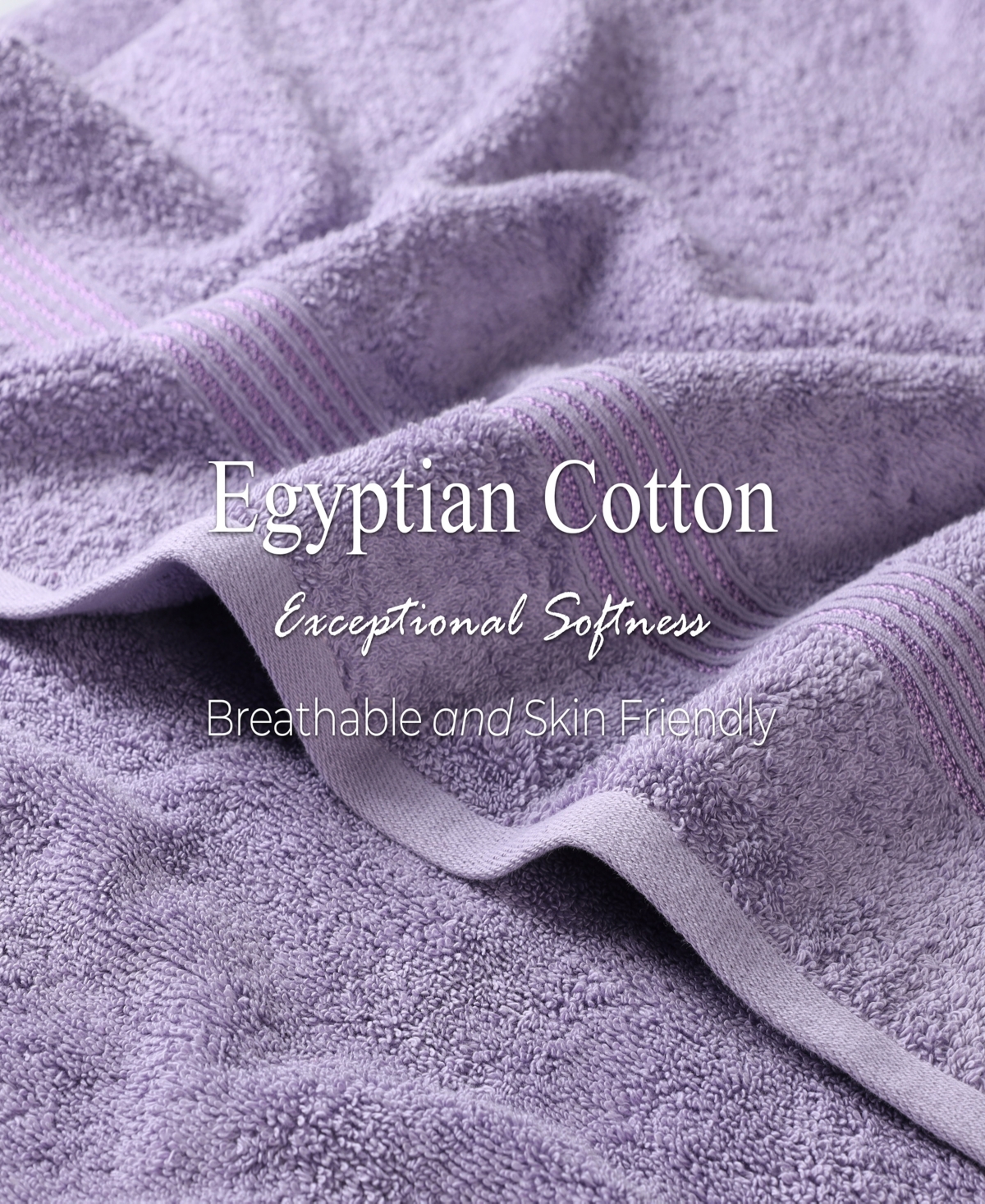 Superior Egyptian Cotton 12-pc. Towel Set In Purple