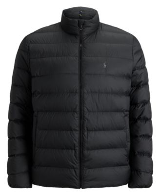 Men's Big & Tall Packable Mock Neck Jacket