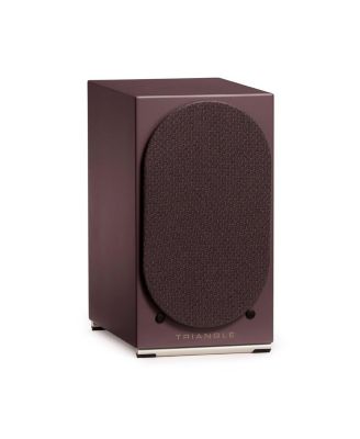 AIO Twin Powered Bookshelf Speakers - Eggplant