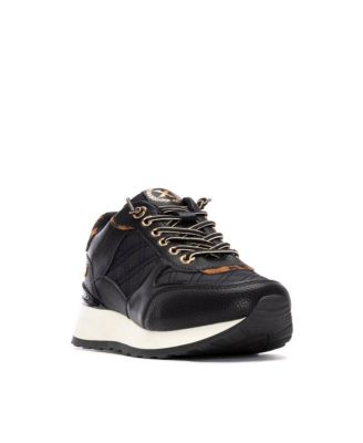 Women's Lace-Up Casual Sneakers By XTI