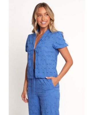 Women's Ksenia Embroidered Tie Top