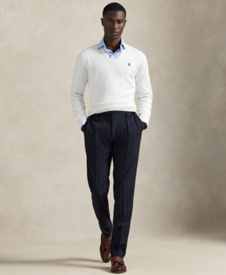 Men's Cotton V-Neck Sweater