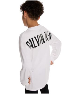 Boys' 8-20 Impact Font Long Sleeve T-Shirt